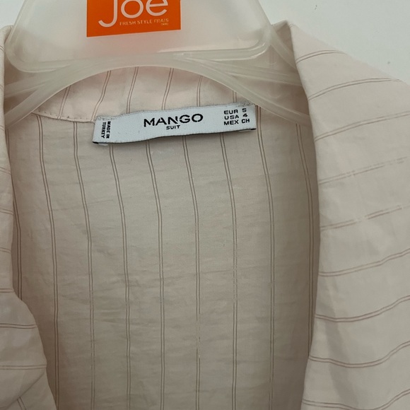 Mango Striped Blazer Shirt - Picture 3 of 4